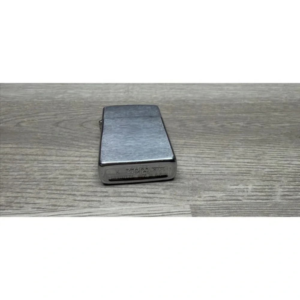 Engraved Zippo Windproof Lighter Chrome Silver Tone Polished  SPARKS Made In USA